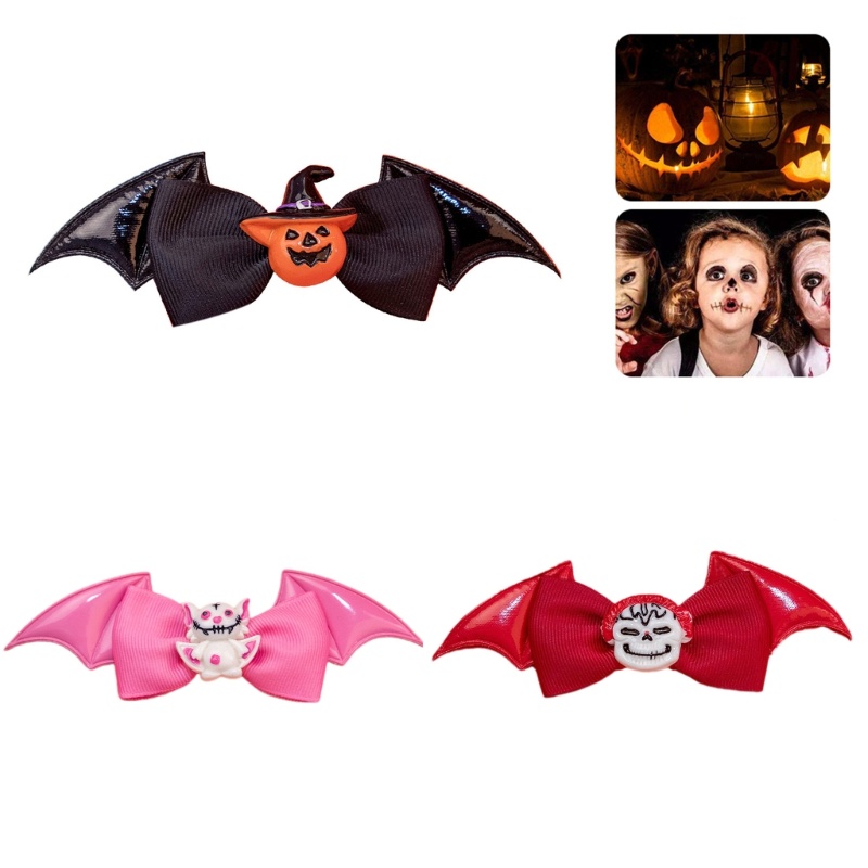 Kẹp Tóc Hình Cánh Dơi Màu Đen Phong Cách gothic Cho Nữ
