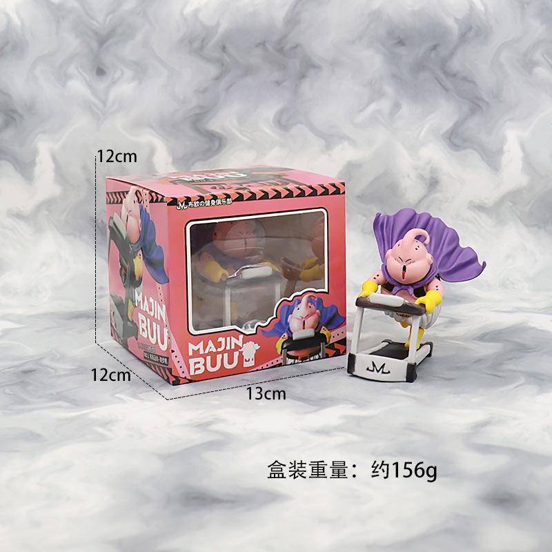 Mô hình Ma Bư 7 viên ngọc rồng siêu dễ thương cao 9cm Dragon Ball Majin Buu figure Mô hình nhân vật Anime