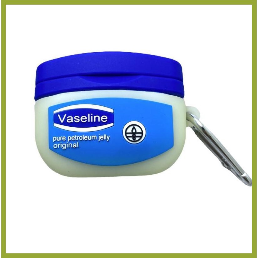 Vỏ Bảo Vệ Hộp Sạc Tai Nghe AirPods Pro1 23 Apple Bluetooth Bằng Silicon Hình Vaseline Sáng Tạo