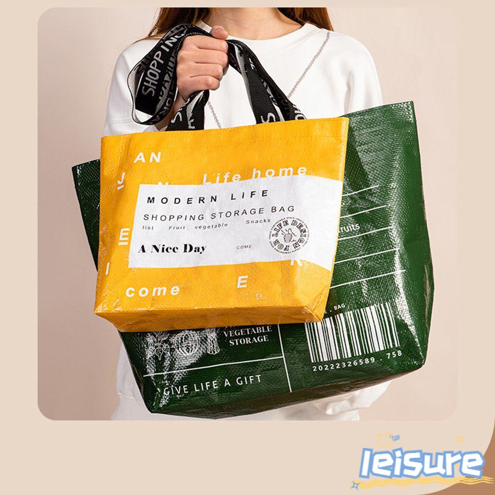 Daphne Túi Mua Sắm Bằng Nylon Sức Chứa Lớn Thân Thiện Với Môi Trường Có Thể Tái Sử Dụng