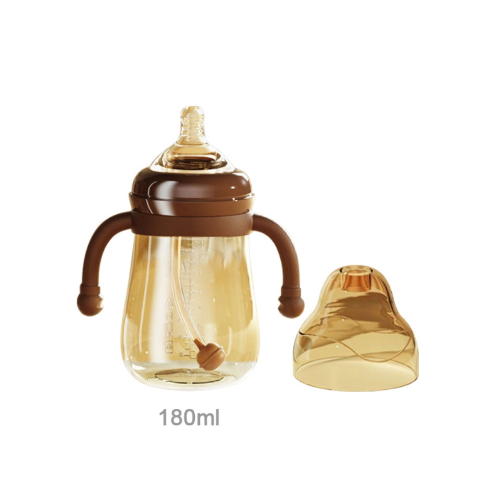 Bình Sữa Có Tay Cầm Dung Tích Lớn Tiện Dụng Cho Bé