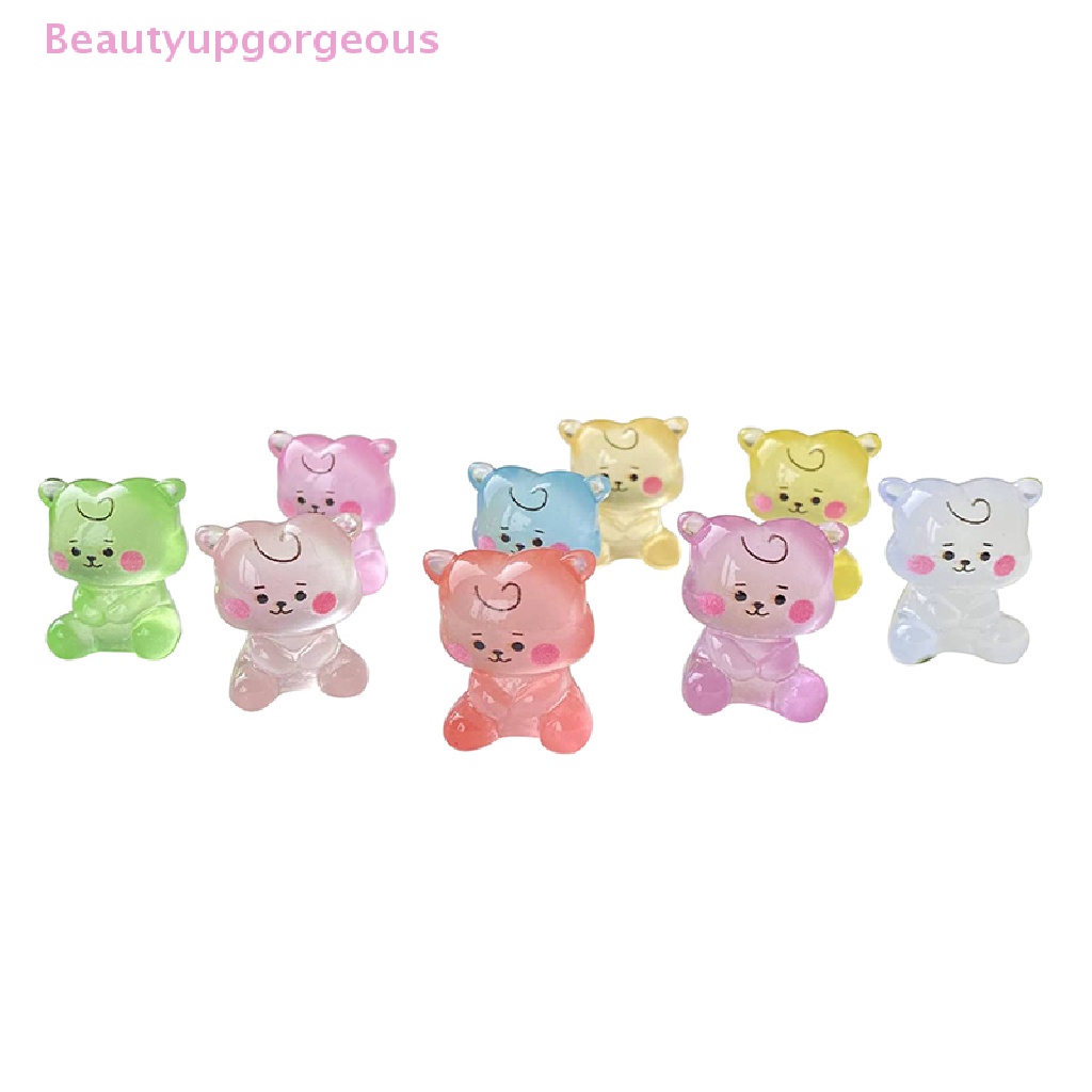 Set 2 Chú Lạc Đà Dạ Quang Hoạt Hình Trang Trí Tiểu Cảnh / Nhà Búp Bê