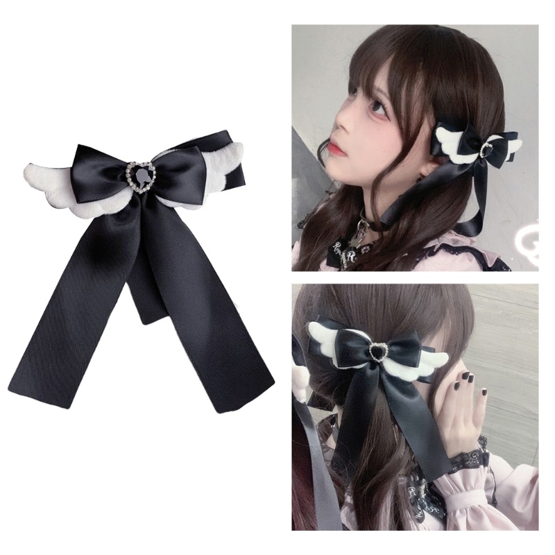 Kẹp Tóc Hình Cánh Thiên Thần Thời Trang Mùa Xuân Cho Nữ