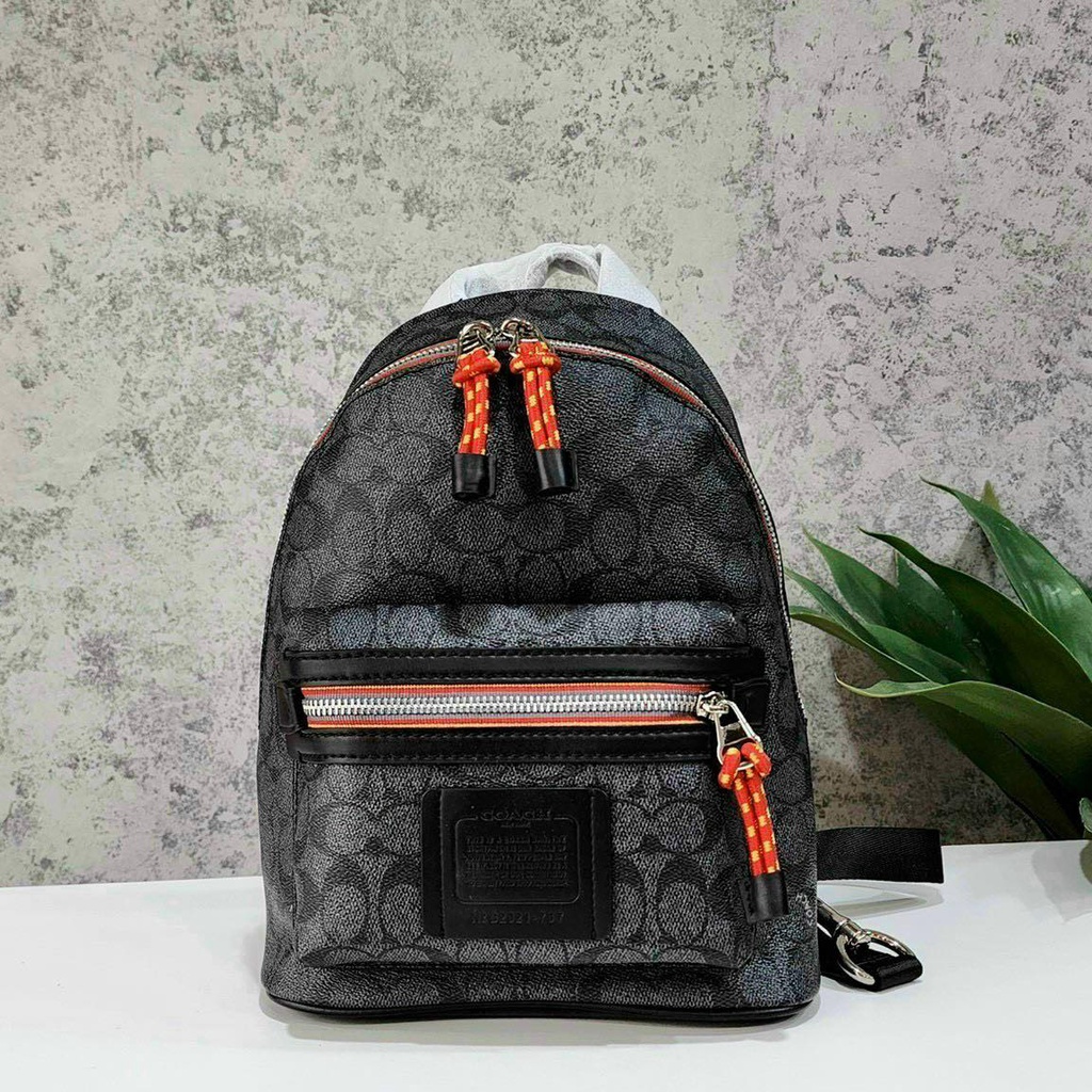 Balo Nam Nữ COACH - ACADEMY PACK IN SIGNATURE CANVAS WITH VARSITY ZIPPER