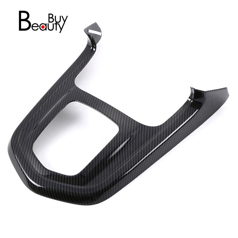 Miếng Dán Trang Trí Khung Cần Gạt Số Bằng Sợi Carbon Cho Nissan Navara NP300 2016-2019