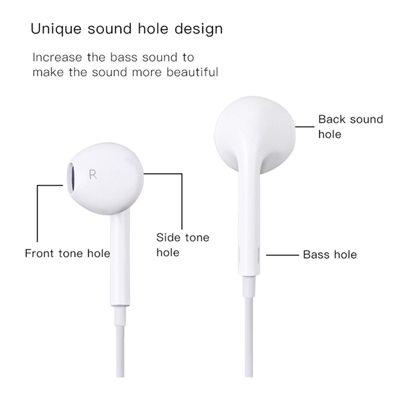 Tai Nghe Nhét Tai jack 3.5mm bass Trầm Có Micro Chuyên Dụng