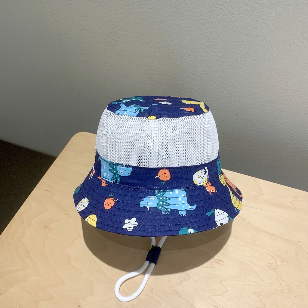 Mũ Tai Bèo Chống Nắng Phối Lưới Thoáng Khí Thời Trang Mùa Hè Cho Bé