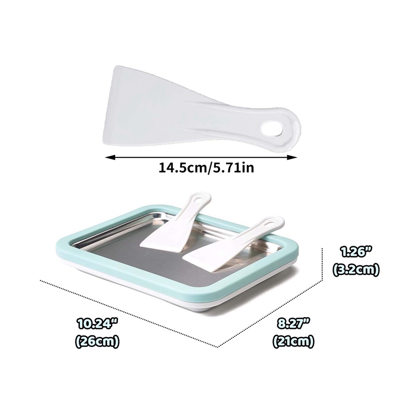 Máy Làm Kem / Yogurt Mini Kèm 2 Xẻng Xúc Kem Tiện Dụng DIY