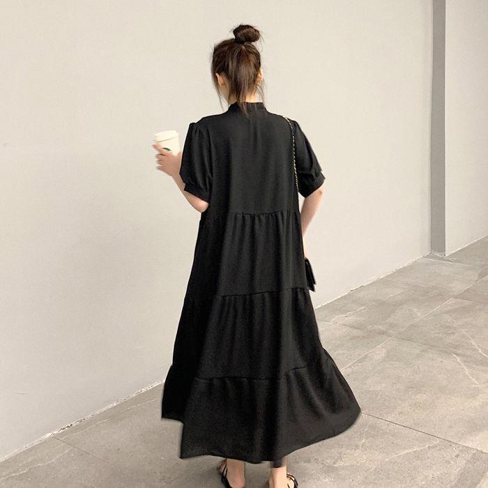 YHTN chân váy bầu Thời trang dễ thương đầm bầu suông xinh bigsize đầm bầu babydoll