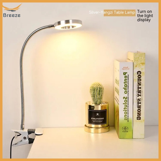 Đèn Led Kẹp Bàn 3 Chế Độ 10 Mức Độ Sáng Bảo Vệ Mắt Cổng Usb