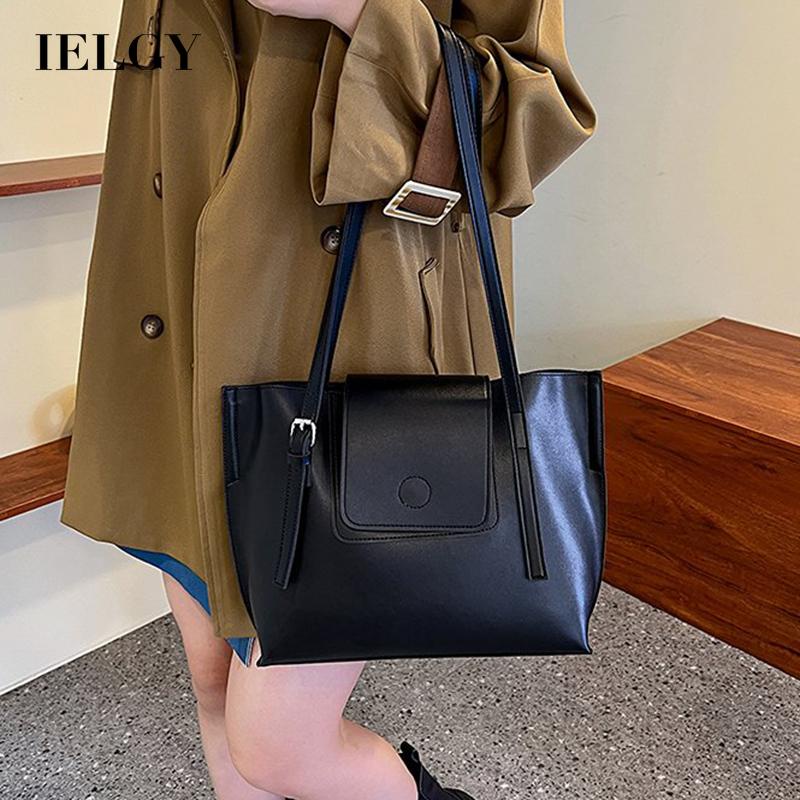 Túi tote Đeo Vai Bằng Da Mềm Phong Cách Hàn Quốc Có Thể Điều Chỉnh