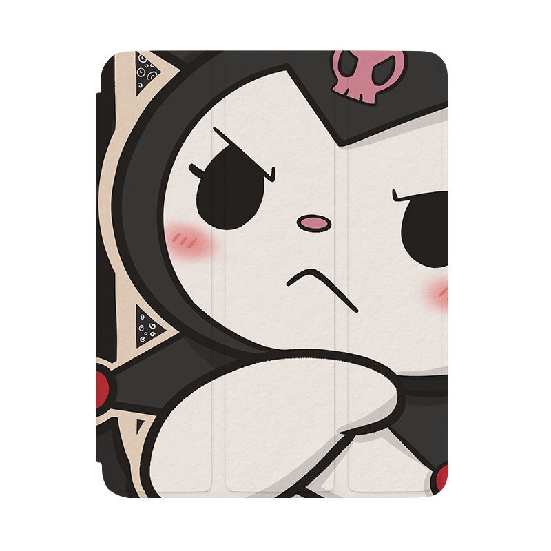 Ốp Máy Tính Bảng Mềm Hình Kuromi Có Khe Đựng Bút Cho iPad Gen10 Air4 / Air5 Gen7 / 8 / 9 Pro11 "Pro12.9" 2022 mini6