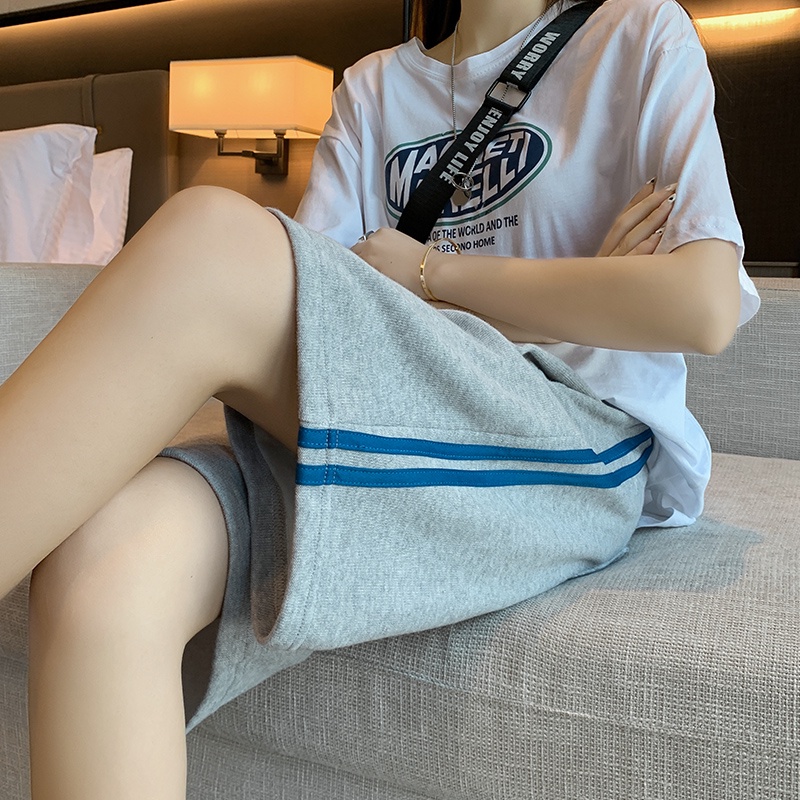 HIIXIIVI Quần Short Thể Thao Dáng Rộng Phong Cách Đường Phố Hàn Quốc Mới 2023