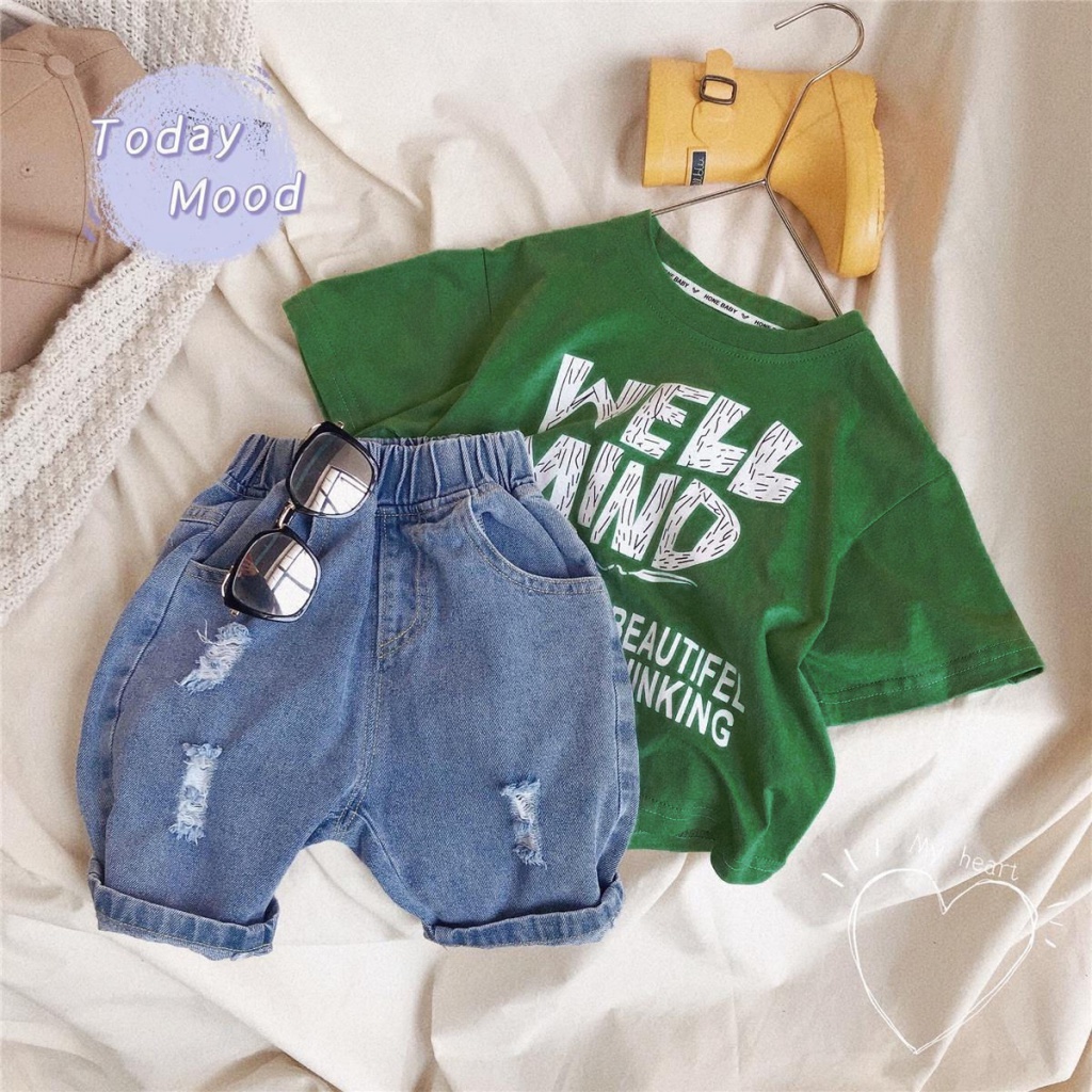 Áo Thun Nam Ngắn Tay Cổ Tròn In Chữ Phong Cách Hàn Quốc Mới