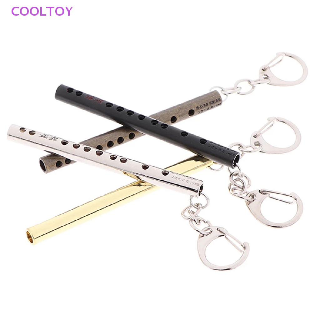 Móc Khóa Nhạc Cụ Sáo Mini Bỏ Túi Tiện Dụng