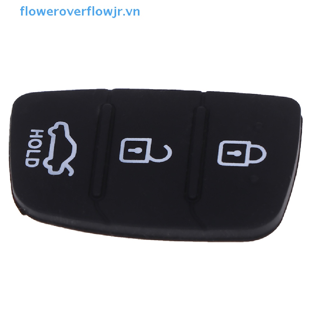 Vỏ Cao Su Bọc Chìa Khóa Xe Hơi Thay Thế Dạng Gập 3 Nút