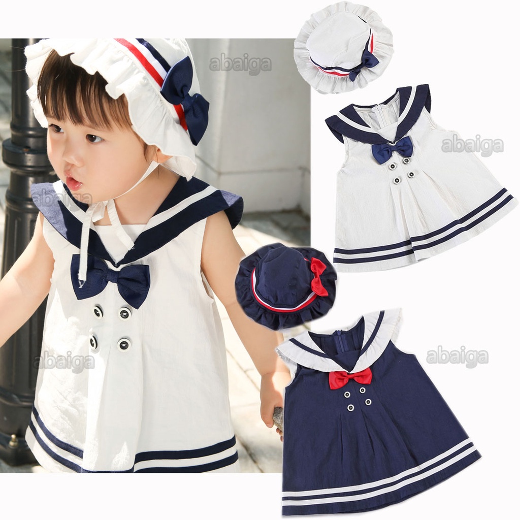 Đầm Hóa Trang Thủy Thủ Mặt Trăng Kèm Nón Cho Bé Gái 1 Tuổi