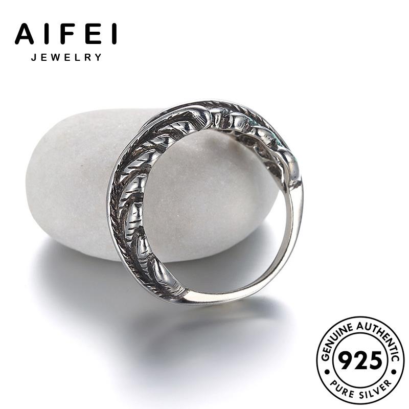AIFEI JEWELRY cổ trang quốc hàn sức 925 phụ đôi thời thật thần nguyên kiện nữ thiên bạc cánh bản điển nhẫn R181