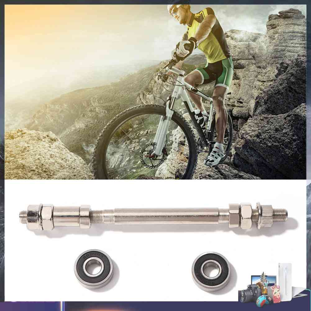 Trục Bánh Xe Trước / Sau Kèm 2 Vòng Bi Cho Xe Đạp MTB