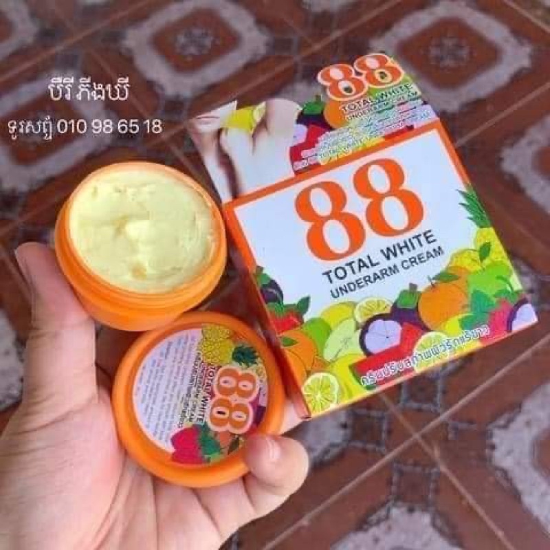 Kem trắng vùng nách 88 Total With Underarm, 35 gram