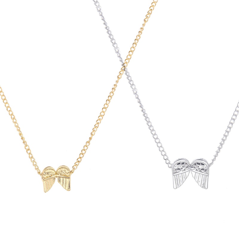 Vòng cổ Mạ VàNg HìNh Đôi CáNh Xinh XắN