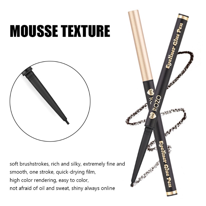 Bút Kẻ Mắt Mịn Mượt Lâu Trôi / Ánh Ngọc Trai Lấp Lánh / Bút Kẻ Mắt Nhanh Khô Không Lem