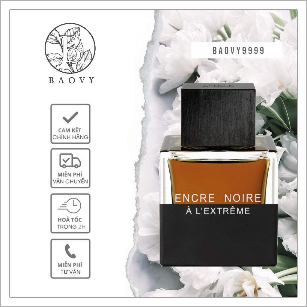 ✨ Nước hoa lalique encre noire -10ml