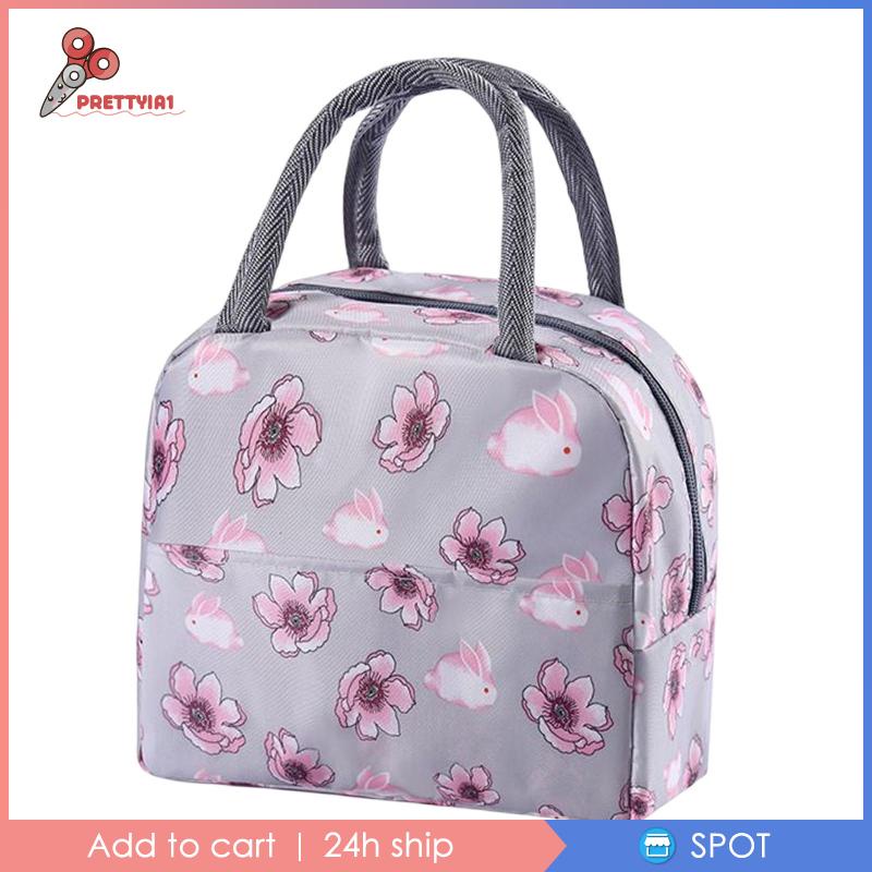 [Prettyia1] Túi Đựng Hộp Cơm Trưa Lót Mềm Cho Thanh Thiếu Niên Đi Biển Ngoài Trời