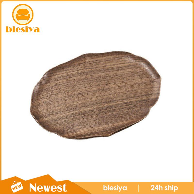 [Blesiya] Khay Phục Vụ Thức Ăn Bằng Gỗ Gọn Nhẹ Cho Bữa Tiệc Ottoman