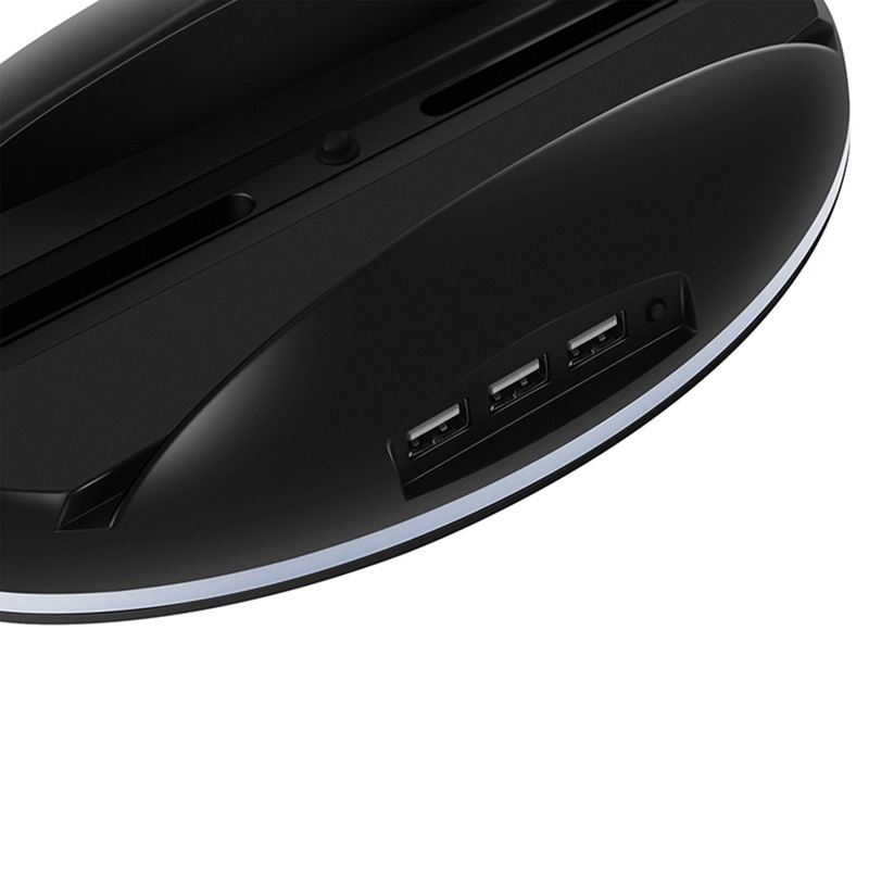 Đế Đứng 3 Cổng USB Kèm 7 Phụ Kiện Cho Máy Chơi Game PS5