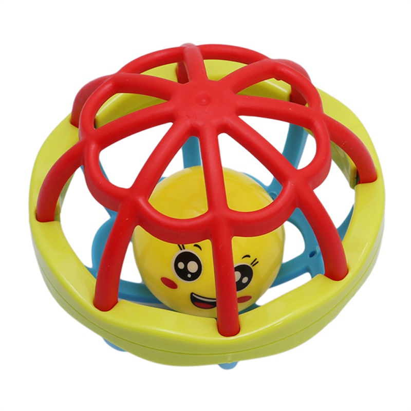 Lục Lạc Cầm Tay Bằng Cao Su Mềm Mại Vui Nhộn Cho Bé Sơ Sinh