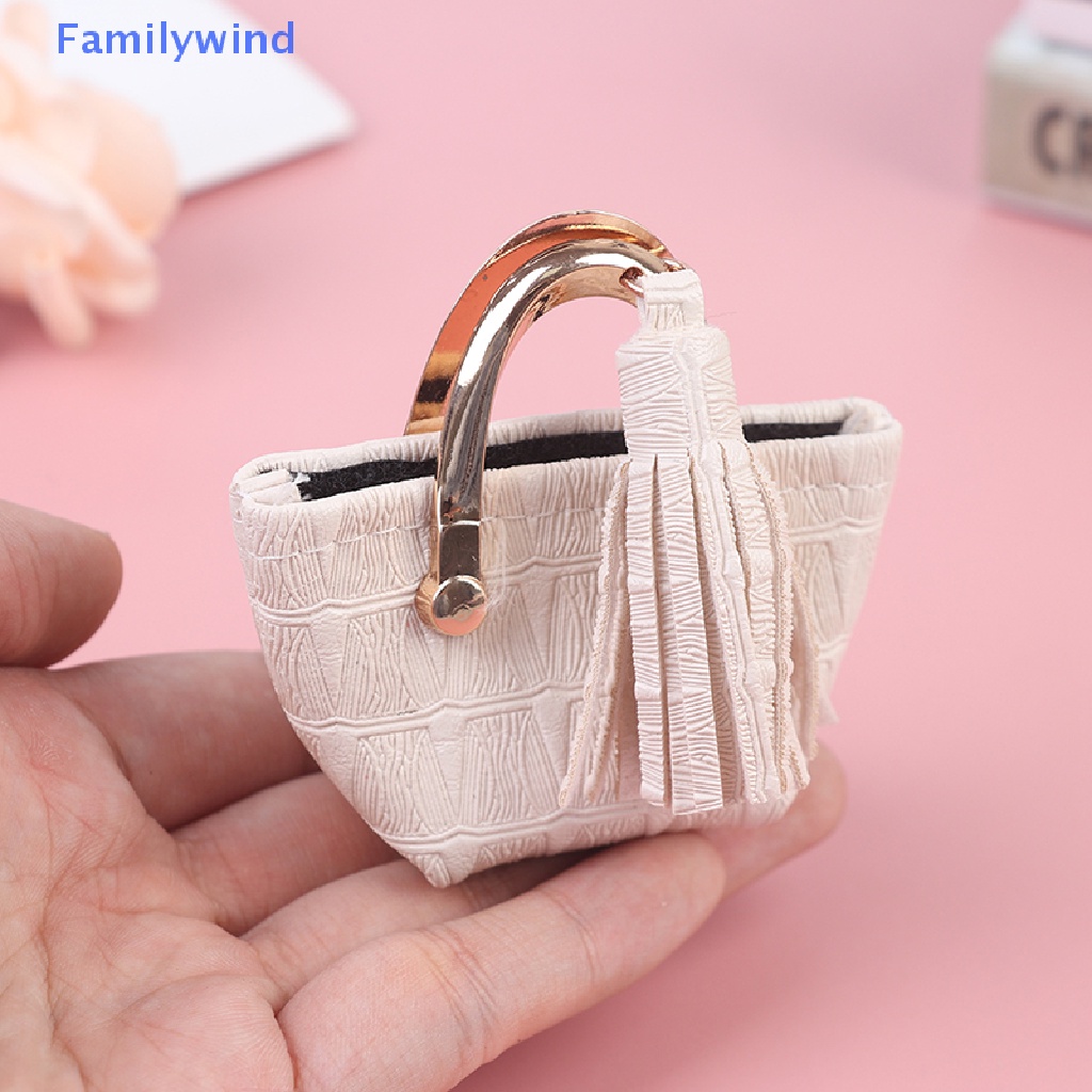 1 Túi Xách Bằng Da Thời Trang Dành Cho Búp Bê Tỷ Lệ 1 / 6