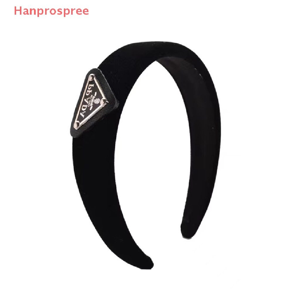 Băng Đô Cài Tóc Dày Dặn Màu Đen Phong Cách Pháp Cho Nữ