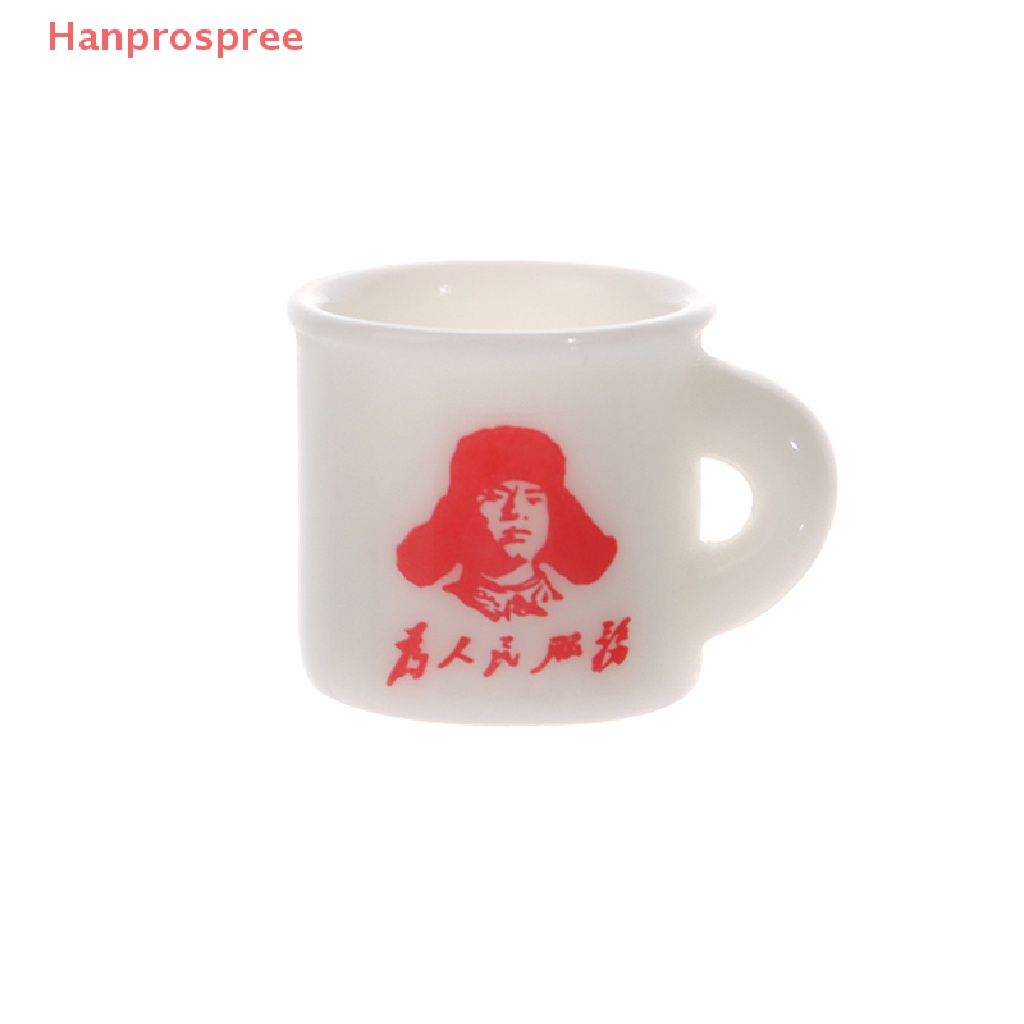 Bộ 10 Cốc Tráng Men Mini Trang Trí Nhà Búp Bê