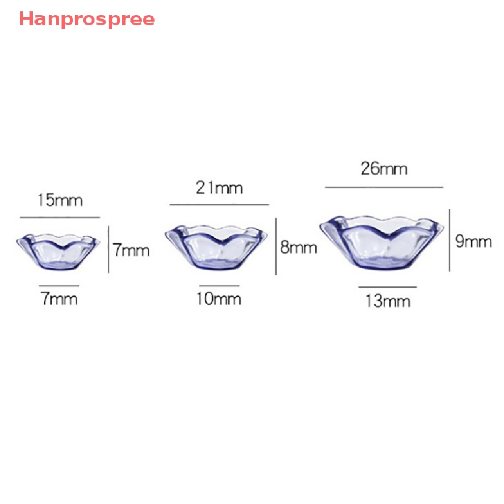 Bộ 3 Đồ trang trí Trái Cây Đa Giác Trang Trí Nhà Búp Bê Tỉ Lệ 1: 12