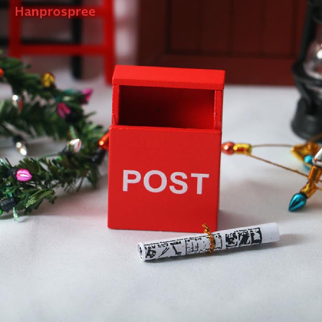 1 Mô Hình Thùng Thư Mini 1: 12 Dùng Trang Trí Nhà Búp Bê DIY