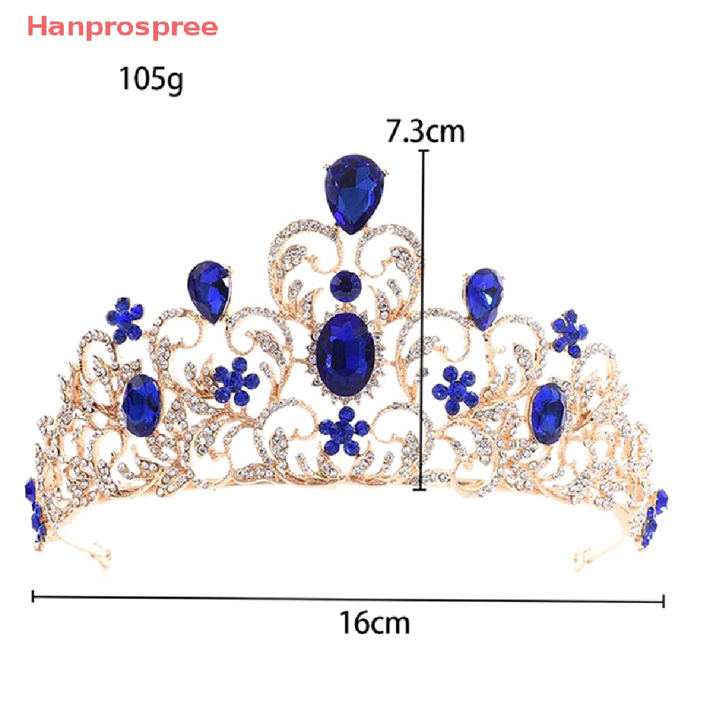 Cài Tóc Hình Vương Miện Đính Pha Lê Mới 2019 Cho Cô Dâu Dụng Cụ Làm Đẹp Chất Lượng Cao