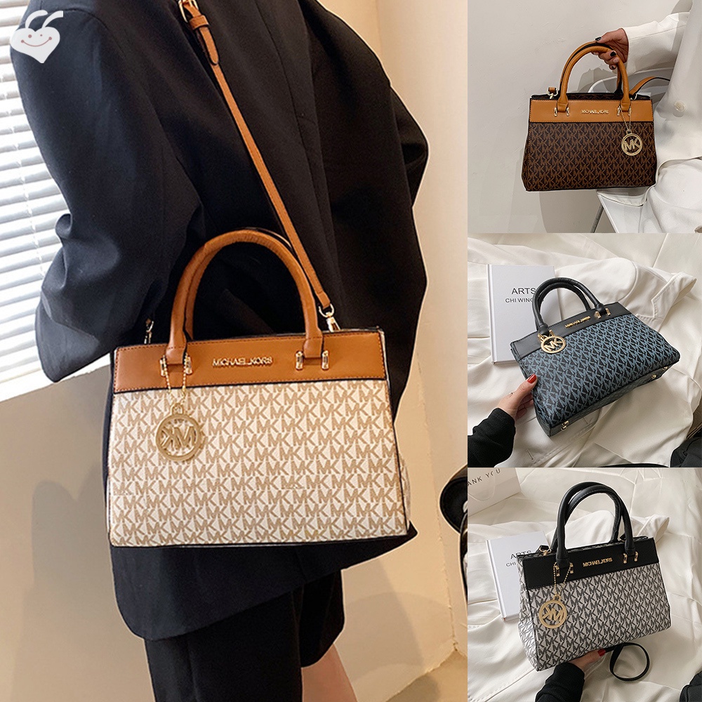 Túi Đeo Chéo Bằng Da PU Có Khóa Kéo Thời Trang Cho Nữ