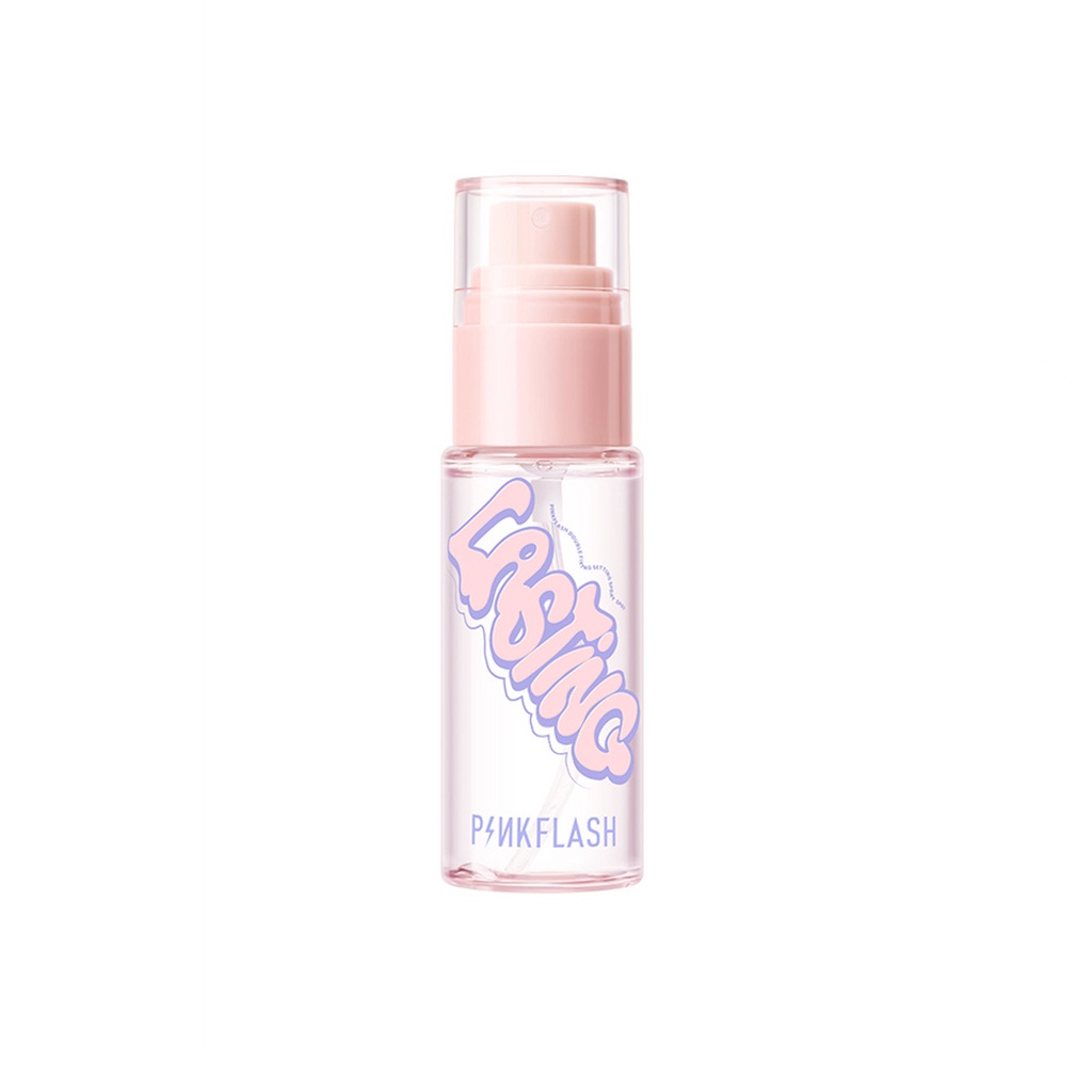 Xịt Khoáng PINKFLASH 40ML Giữ Ẩm Kiềm Dầu Nhanh Chóng Lâu Trôi
