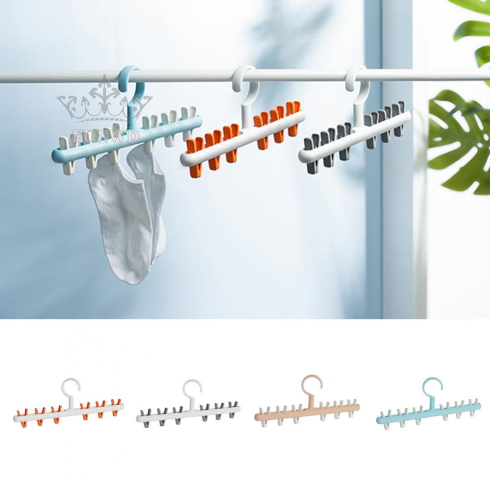 【FUNWD】Torage Rack Hanger Anti-Entanglement Multifunctional For Travel Home Vacation