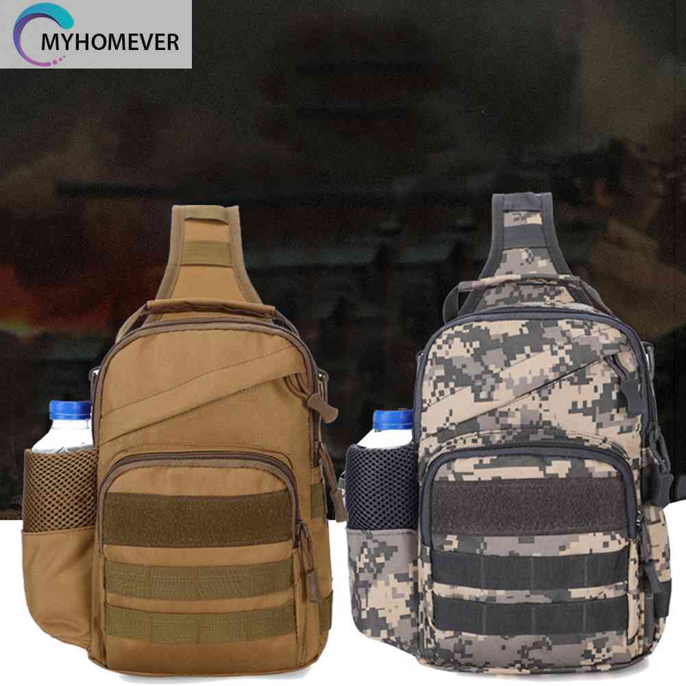 Túi Đeo Chéo Ngực Vải Canvas Di Động Có Thể Điều Chỉnh Thời Trang Cho Nam