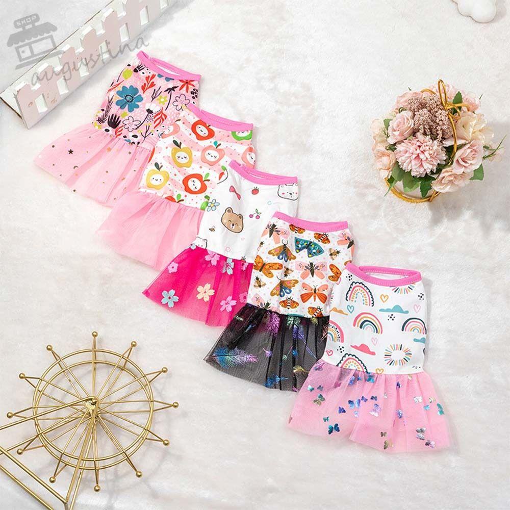 Đầm Công Chúa AUGUSTINA Ngọt Ngào Dễ Thương Cho Chó Chihuahua Cỡ Nhỏ / Vừa / Nhỏ