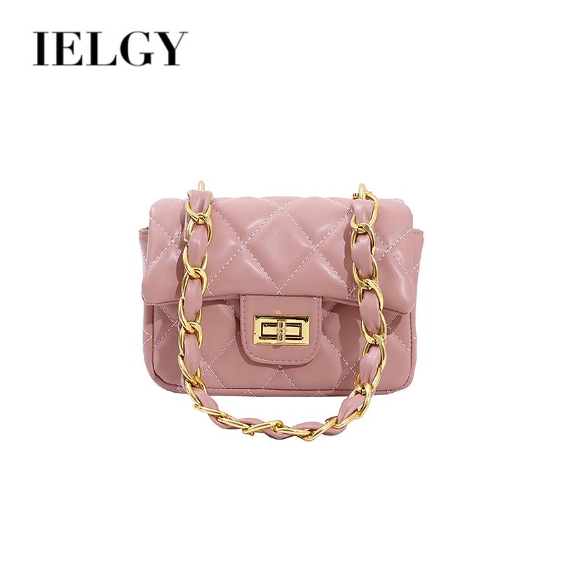 Túi Đeo Vai Hình Vuông Cỡ Nhỏ Phối Dây Đeo Sợi Xích Thời Trang Cho Nữ