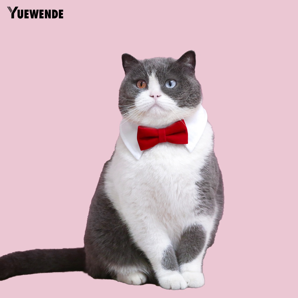 Yue.z Băng Quấn Cổ Thắt Nơ Hợp Thời Trang Dành Cho Thú Cưng