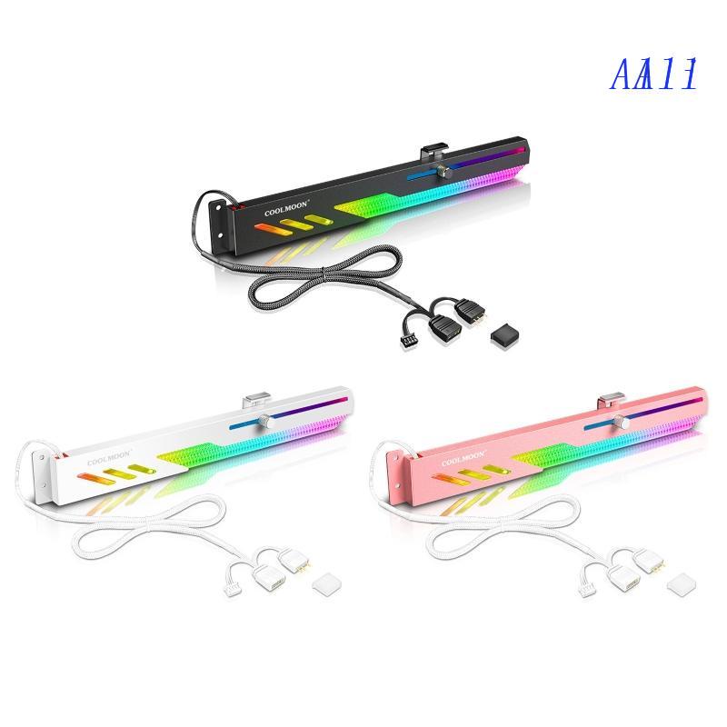 Khung Đồ Họa GT8 Hỗ Trợ RGB Có Khe Cắm Thẻ AURA SYNC / Giá Đỡ Điện Thoại / Card Sag ARGB AURA SYNC