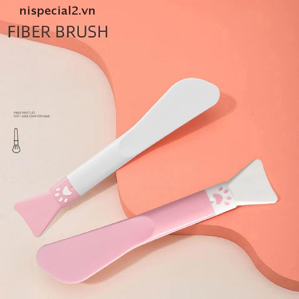 1 Cọ Trang Điểm Hai Đầu Bằng Silicon Chuyên Nghiệp