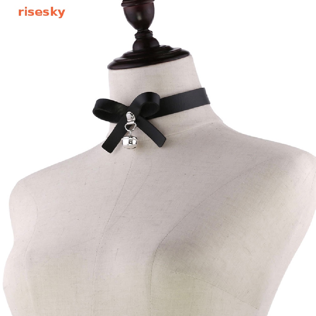 Vòng Choker Da Phong Cách Gothic Punk Cá Tính Cho Nam Và Nữ