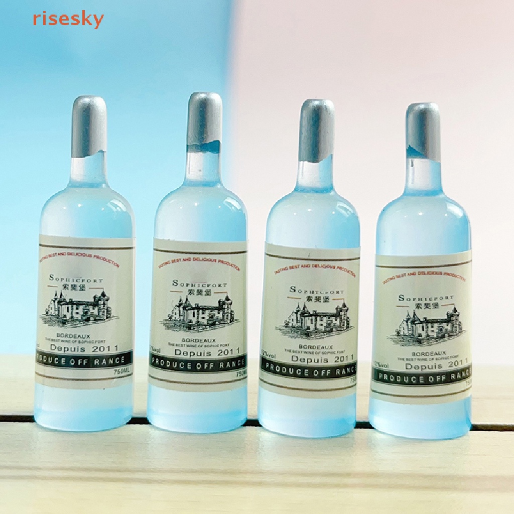 Set 5 Mô Hình Chai Rượu Diy Có Thể Phát Sáng Độc Đáo Cho Nhà Búp Bê