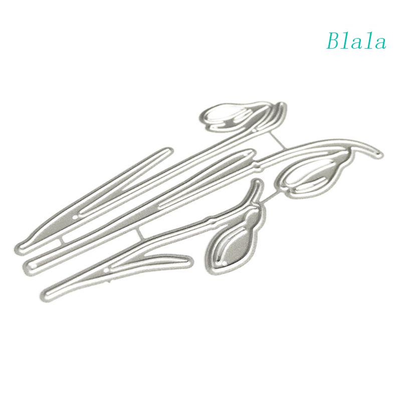 Khuôn Cắt Giấy Làm Từ Kim Loại Hình Lá Trang Trí Scrapbook