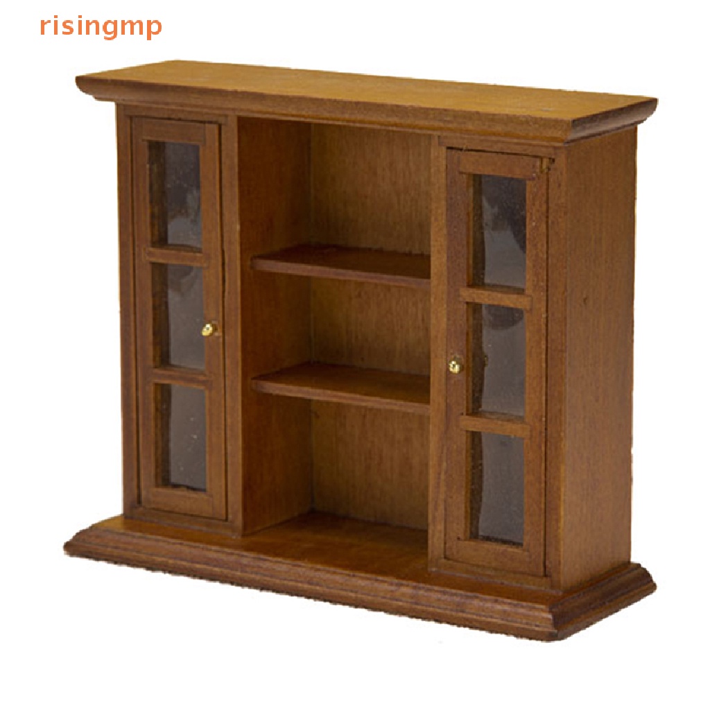 Mô Hình Kệ Tủ Treo Tường Tỷ Lệ 1: 12 Dùng Trang Trí Nhà Búp Bê